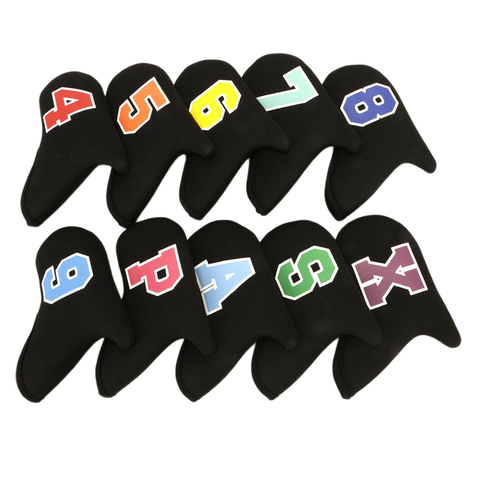 Golf Club Head Covers Irons 0 Pack 8Iron Golf Hybrid Headcovers Soft Women