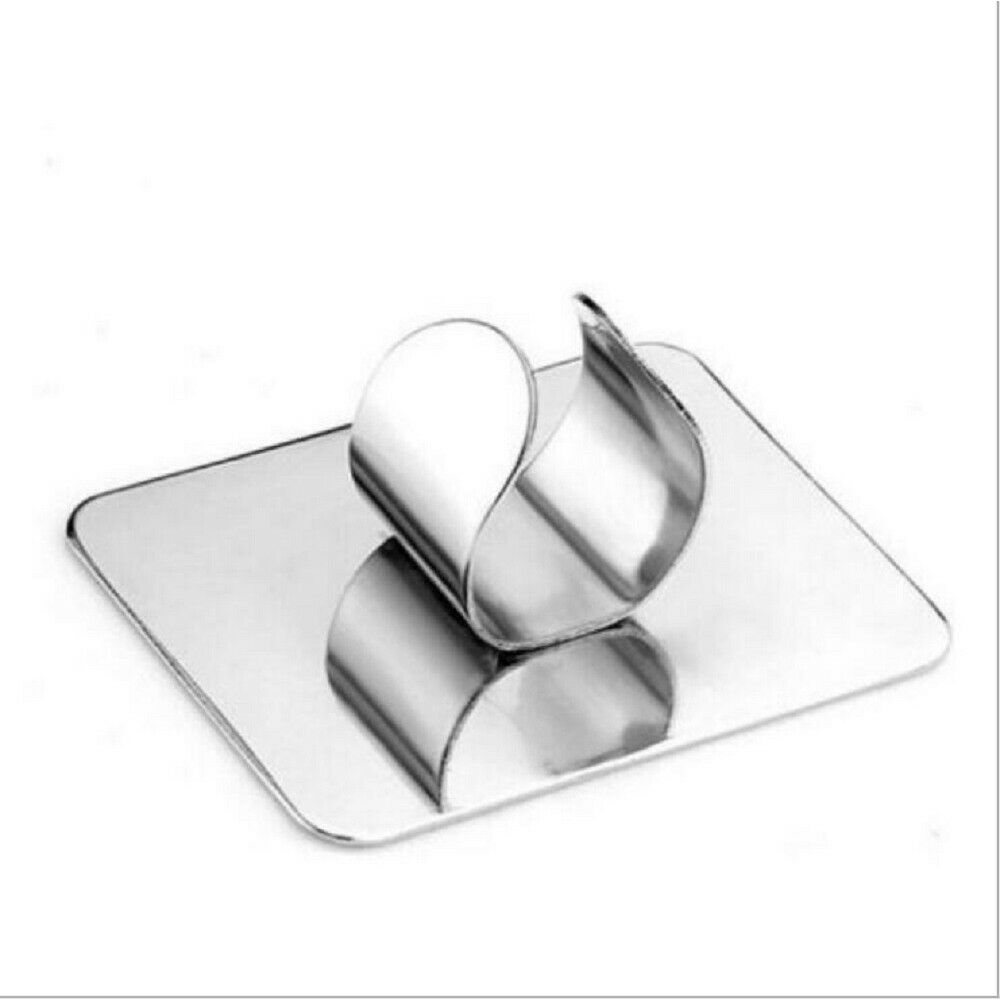 Nail Art Makeup Palette Stainless Steel Ring Mini Ring Small Square Palette