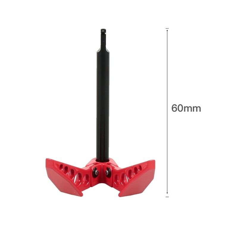 4X(Metal Foldable Winch Earth Anchor Decoration for 1/10 RC Cler Axial SCX1E5S8)