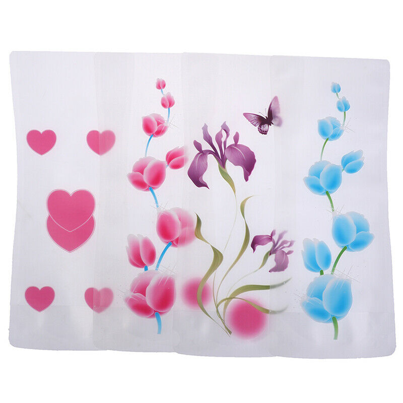 Portable Foldable Vase Office Home Decoration Random PVC Plastic Flower V.l8