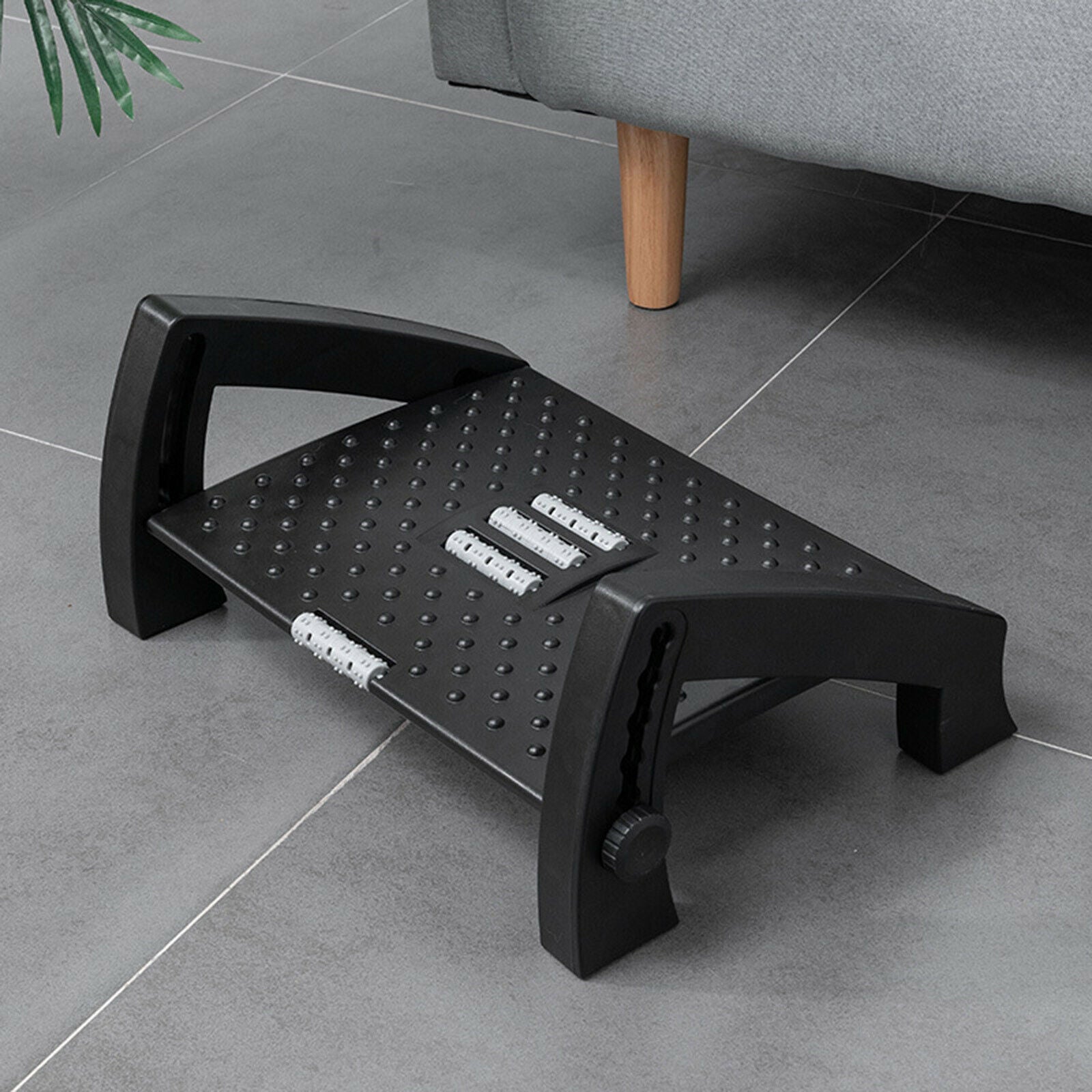 Adjustable Office Chair Foot Rest Under Desk Pressure Relief Ergonomic