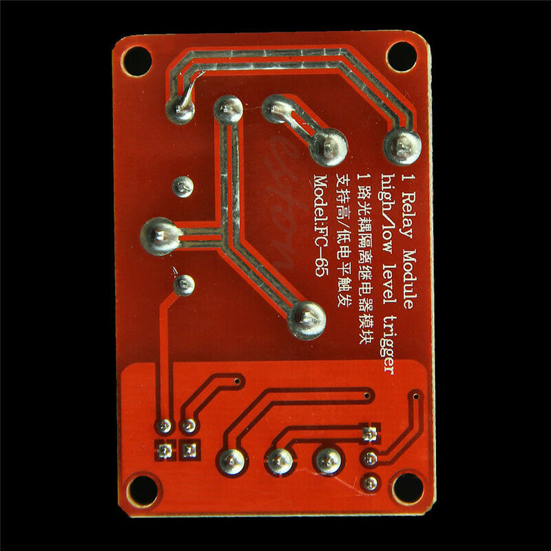 24V 30A 1-Channel Relay Module with Optocoupler H/L Level Triger for Arduino New