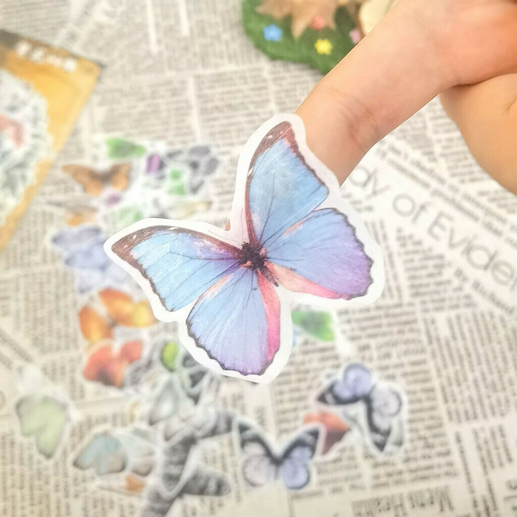 20x Colorful Butterfly Window Clings Window Decals Living Room Home Decor