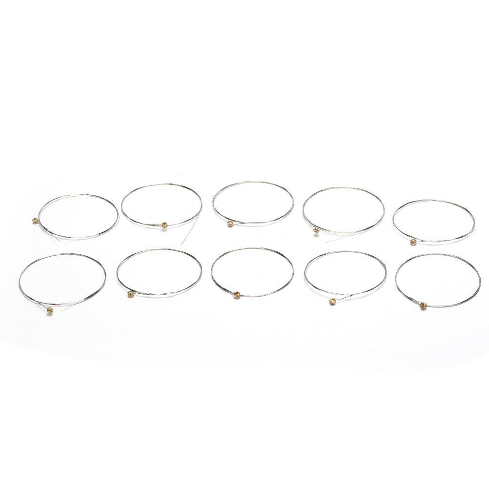 10x Guitar Strings Stainless Steel Acoustic Guitar String 1st E String A206 DD