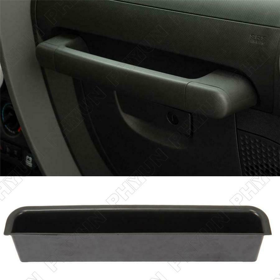Black Grab Tray Passenger Storage Tray Box For Jeep Wrangler JK 07-10 ABS Sturdy