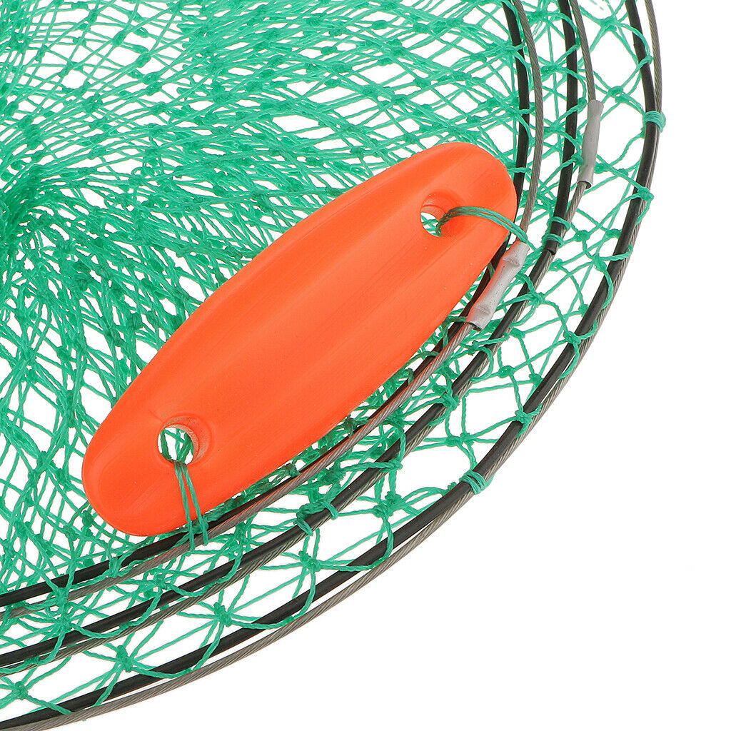 Foldable Fishing Keep Net Fishing Crab Fish Lobster Crawdad Net 45#