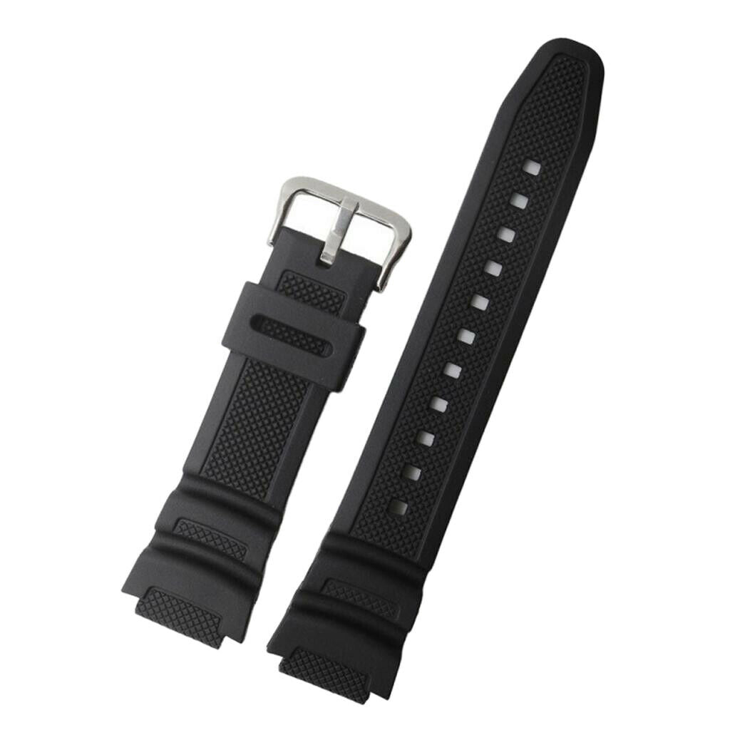 Silicone Watch Band for  AQ-S800W SGW-300H SGW-500H W-S200H W-800H