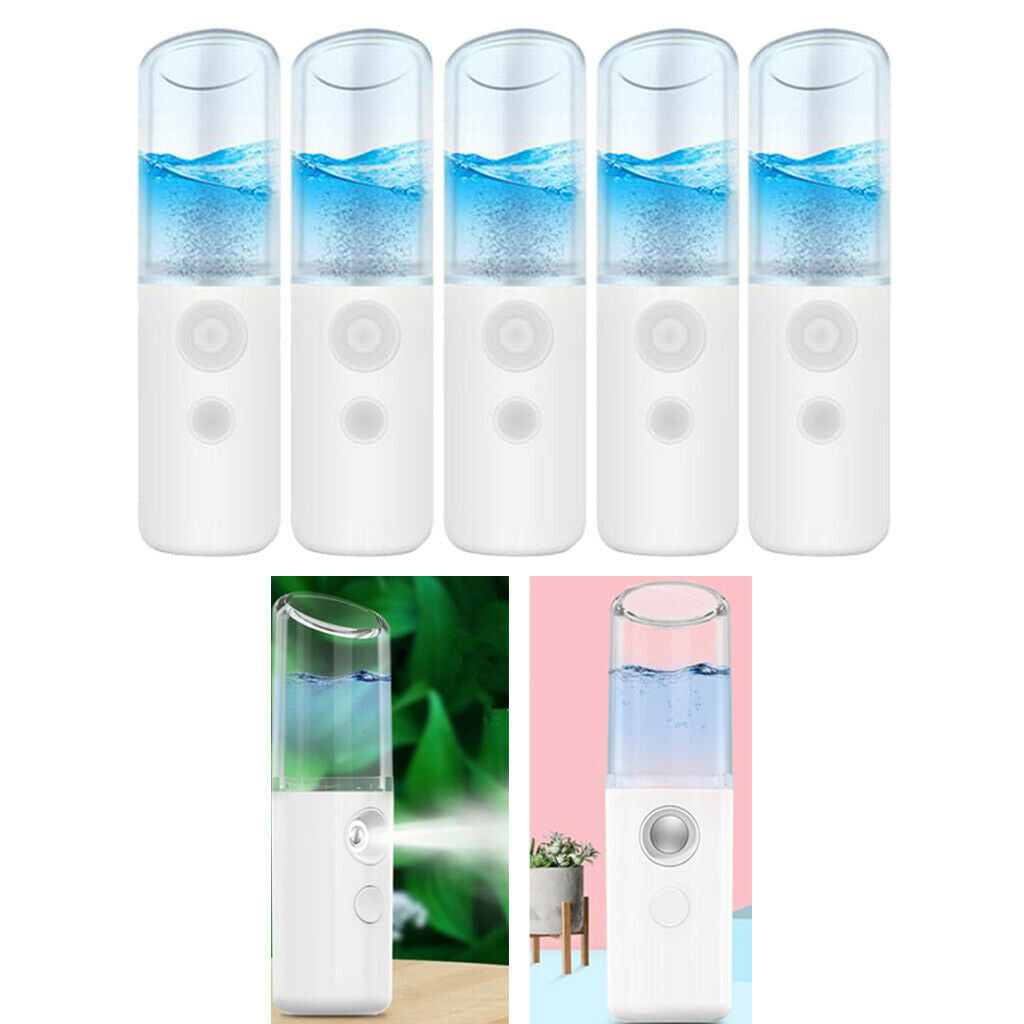 5x  USB Handy Mini Nano Mister Face Hydration Facial Moisturizing Mist Sprayer