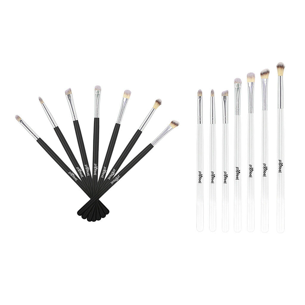 7pcs Nylon Eye Makeup Brushes Eyeshadow Shading Cosmetic Contouring Brush
