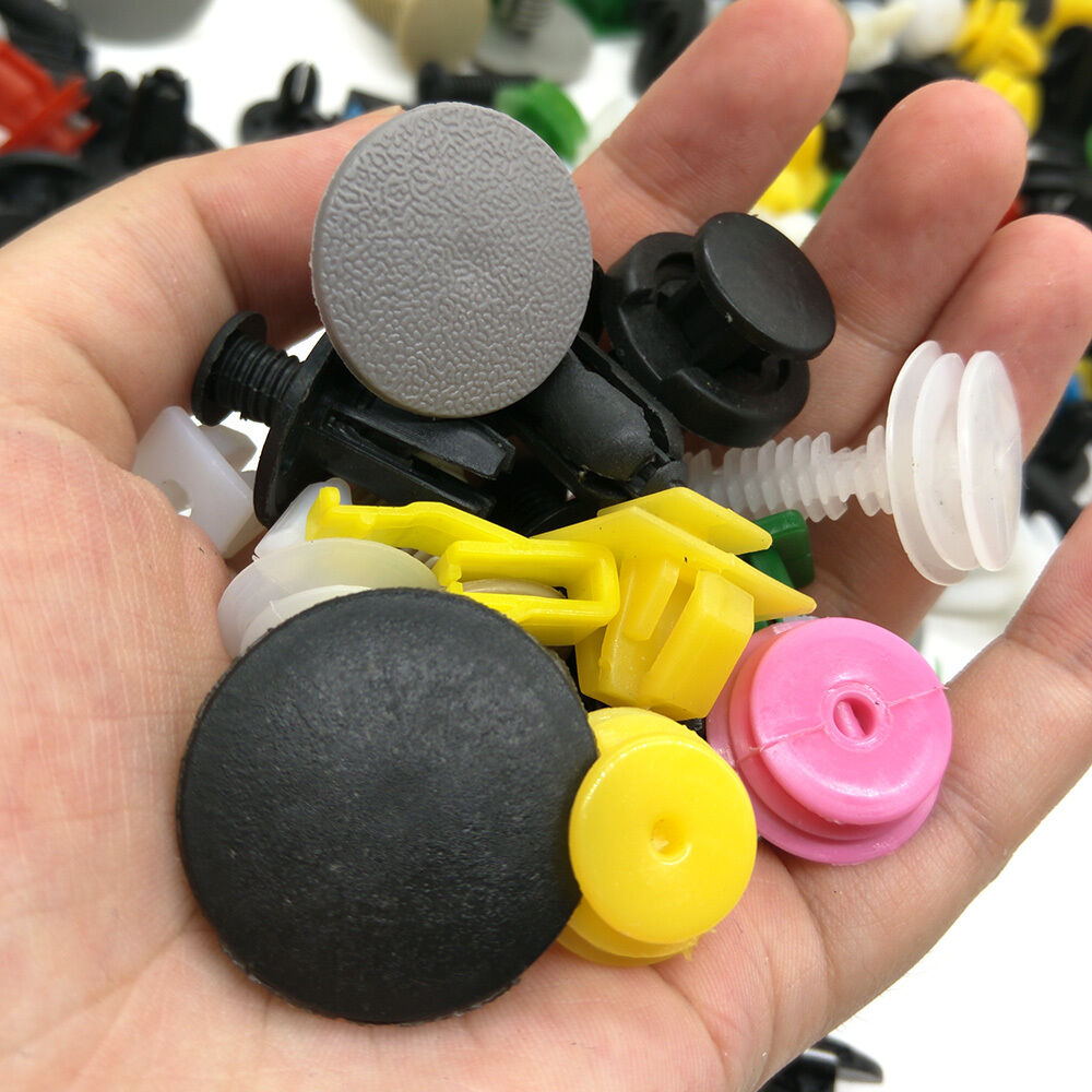 1000pc Mixed Car Fastener Bumper Clips Rivet Door Panel Fender Liner For All Car
