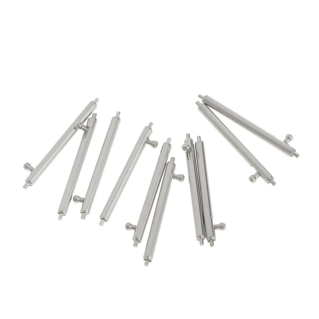20pcs Quick Rese Watch Strap Bars Pins 20mm 22mm DIY Watch