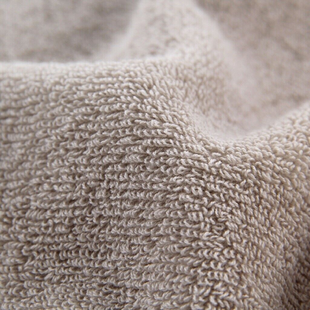 2 Pack Soft Cotton Towels Hand Hair Bath Spa Home Washcloths 13x29inch