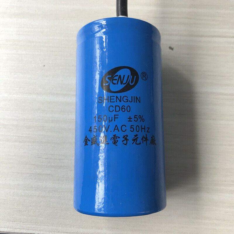 CD60 Motor Start Capacitor 150 MFD UF 450VAC HVAC Capacitor
