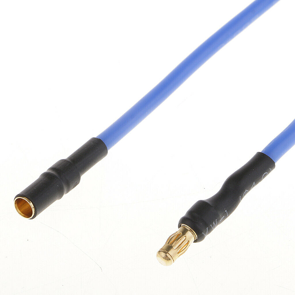 16AWG Banana 3.5mm Plug Silicone Cable RC Accessory for ESC Motor Blue