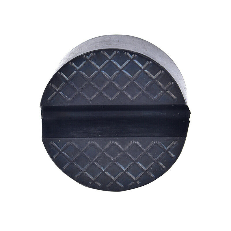 Black Rubber Slotted Floor Jack Pad Frame Rail Adapter For Pinch Weld Pad Hu SJ