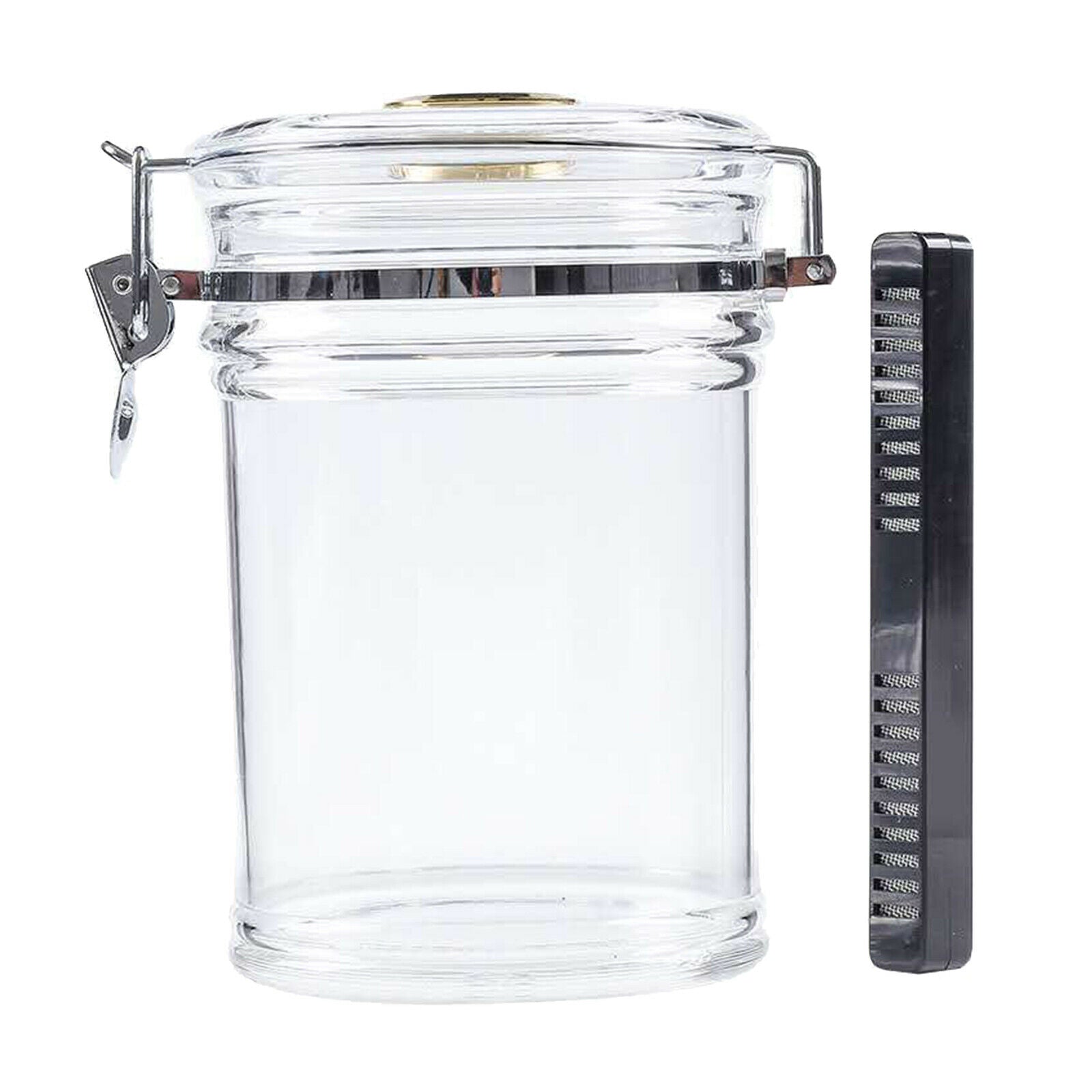 Tobacco Humidor Pot with Humidifier 15-20 Portable Humidor Box Container