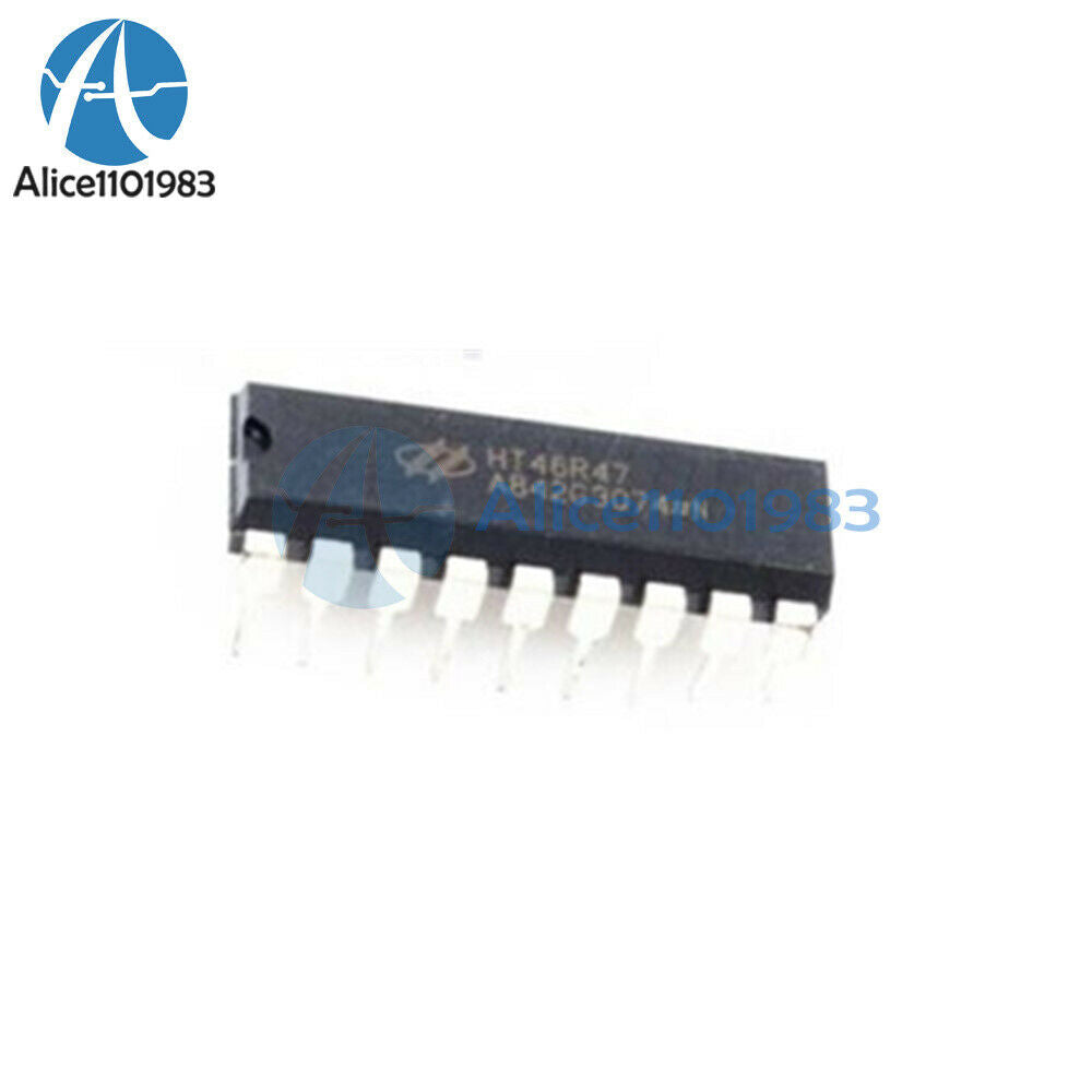 2PCS HT46R47 DIP Integrated Circuit HT46R47 IC