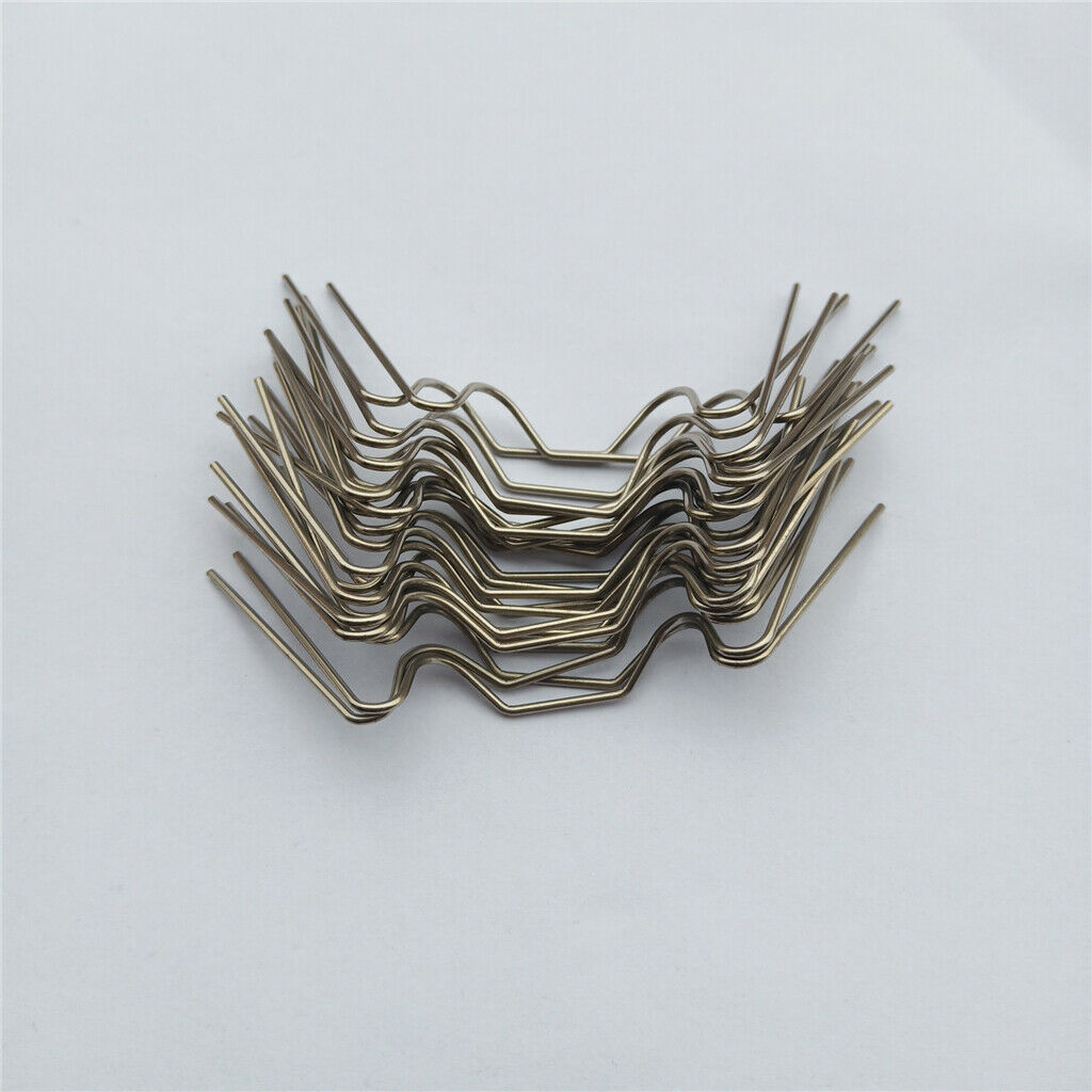 100-Pieces W Type Wire Glazing Glass Clips Stainless for Greenhouse Supplies