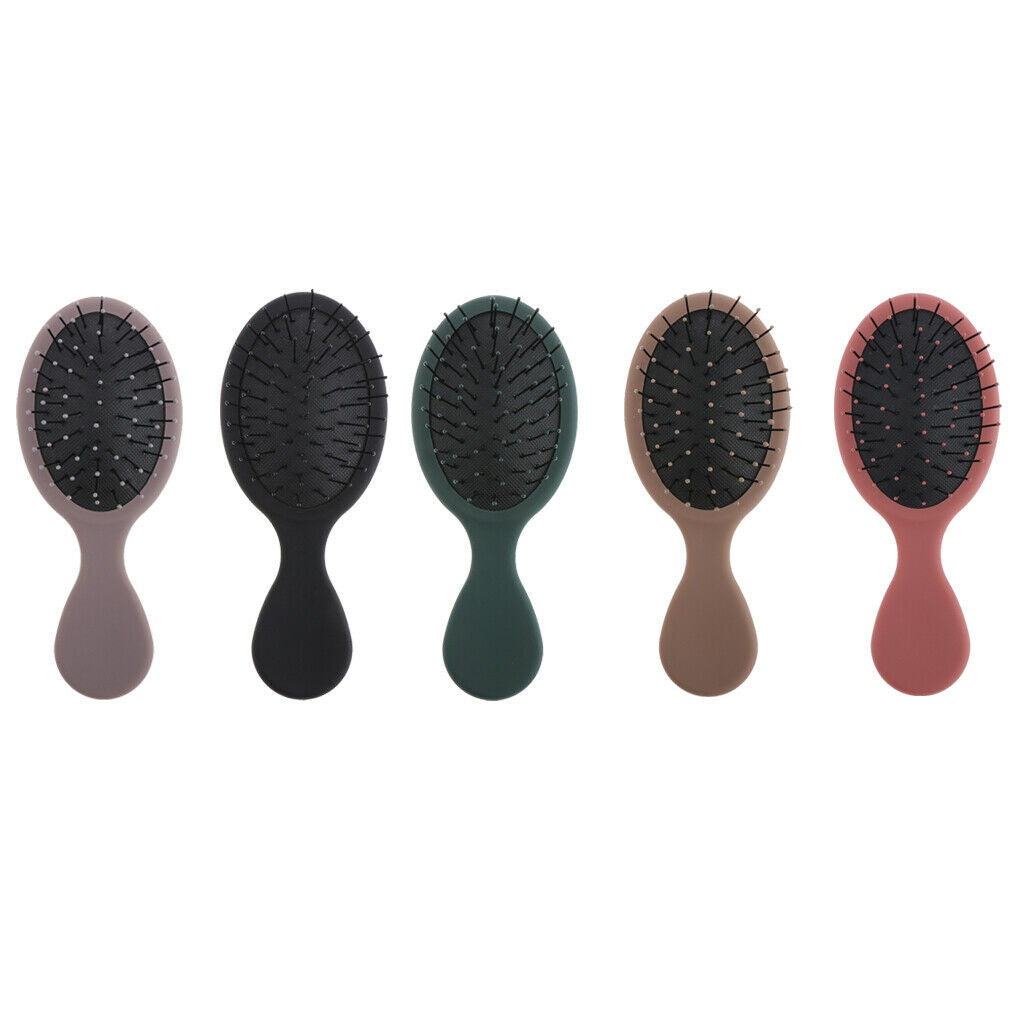 Air Cushion Hairbrush Scalp Massage Detangling Comb Hair Brushes Gray