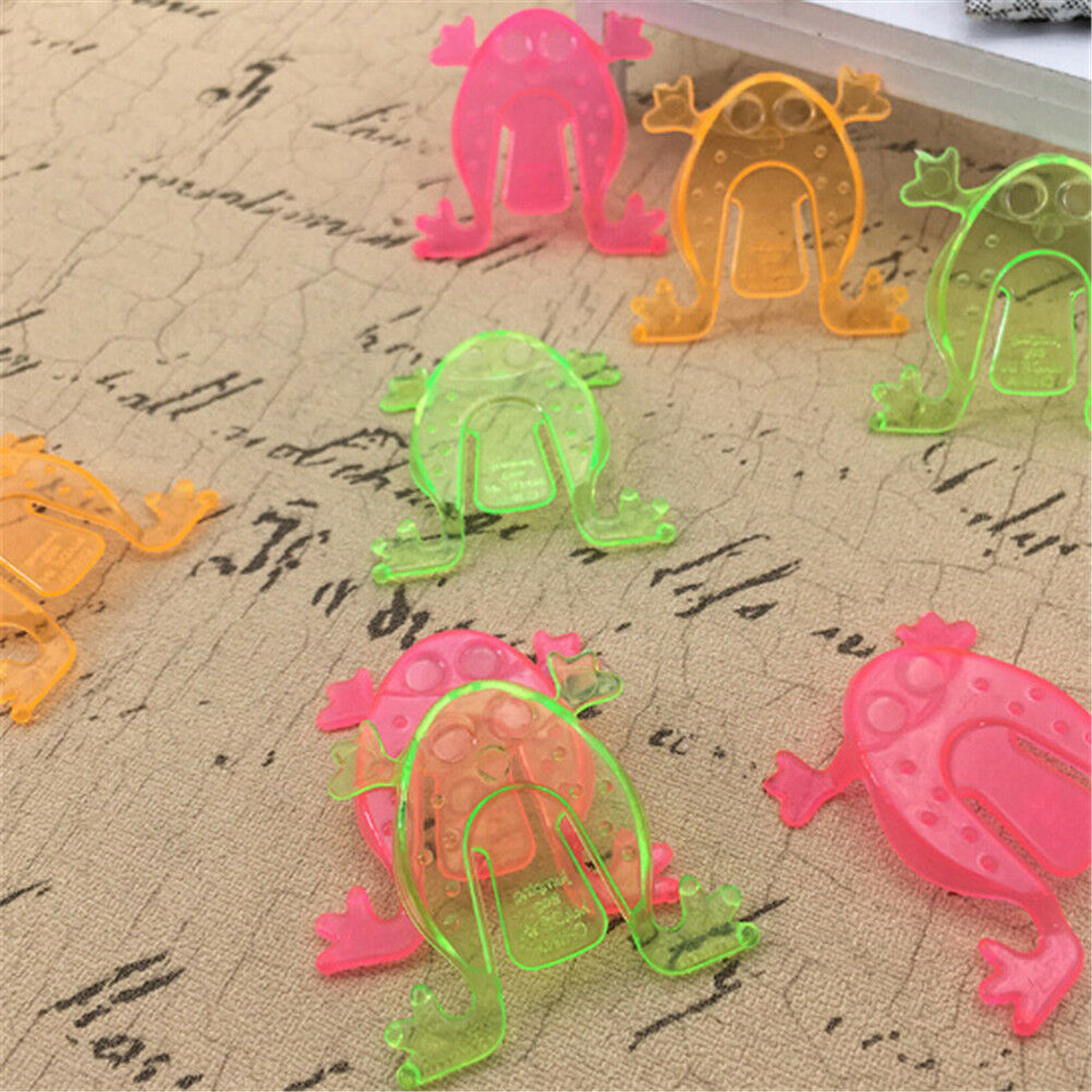 10PCS Jumping Frog Hoppers Game Kids Party Favor Kids Birthday Party Toys B_DD