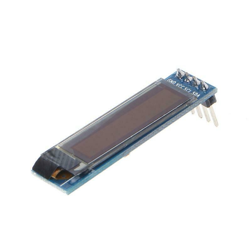 0.91" White I2C IIC OLED 128x32 LCD LED Display Module SSD1306 For Arduino