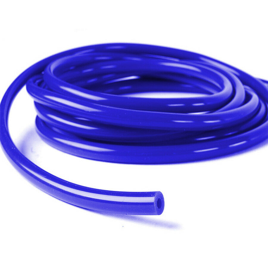 Auto Car Universal Blue 3mm Silicone Vacuum Tube Hose Silicon Tubing 16.4ft 5M