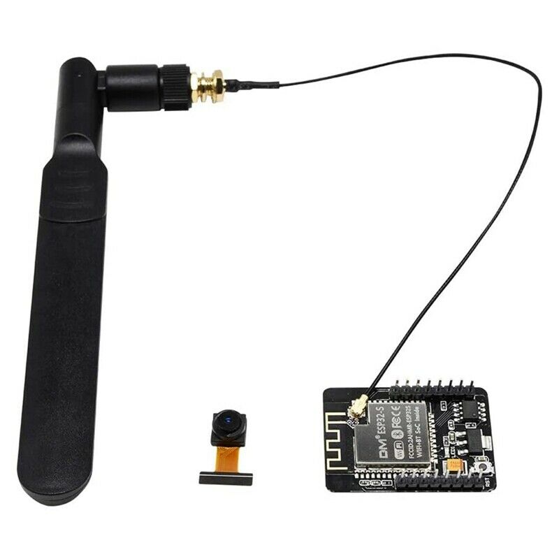 ESP32-CAM WiFi Bluetooth Development Board with OV2640 Camera Module and 8DBi O3
