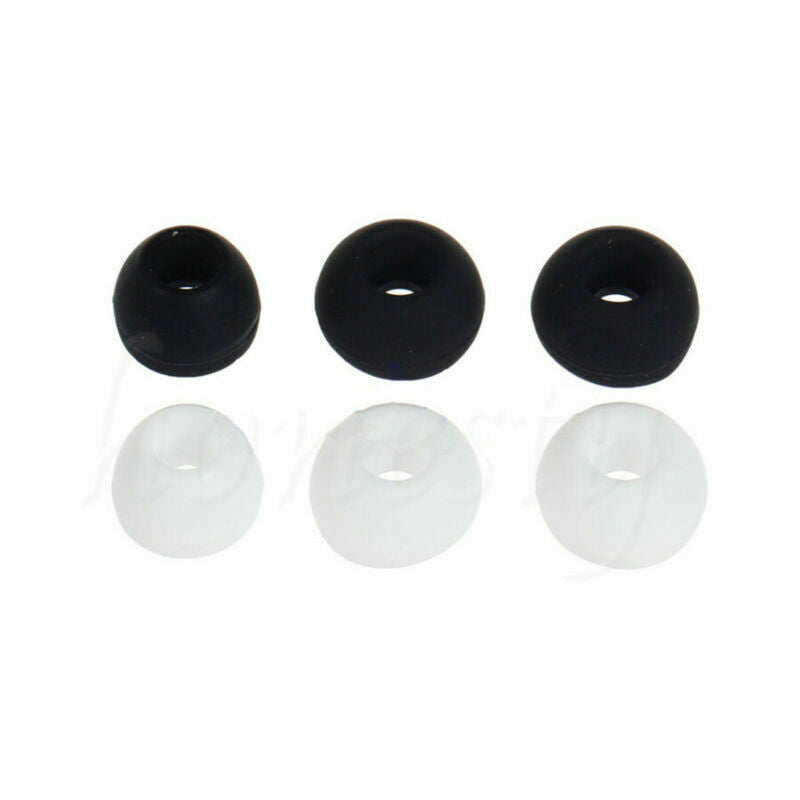 6 Pairs Universal In-ear Earphone Headphoe Earbuds Tips Silicone Rubber S/M/L