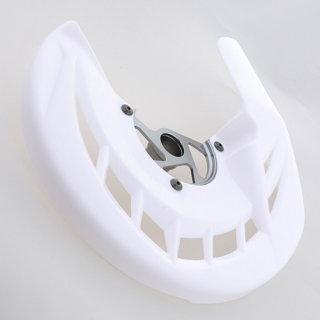 1 Piece Motorcycle Front Disc Brake Cover for 125 150 250 300 450 White