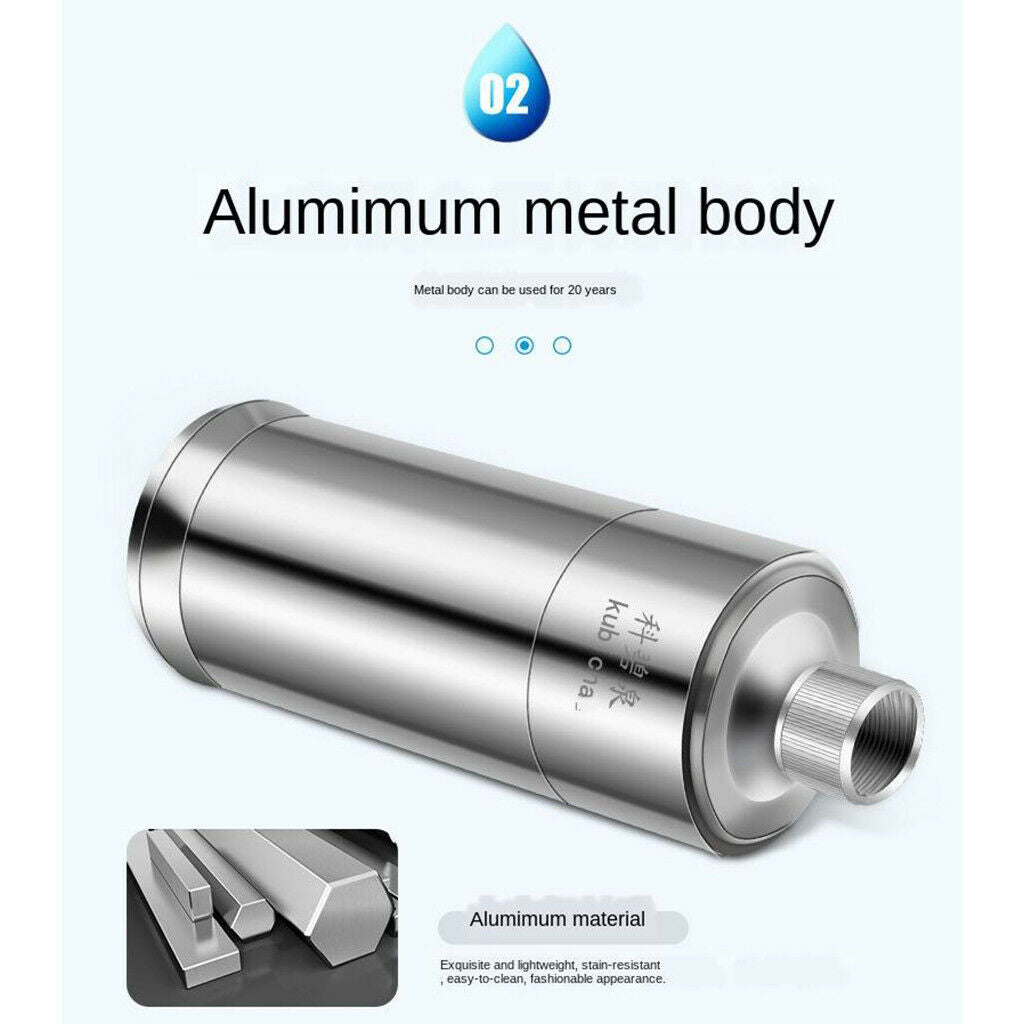 Shower Head Filter Filtered Showerhead Water Softener Filter for Hard Water