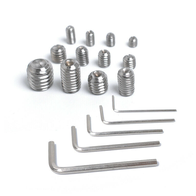 240Pcs Wrench Combination Kit, Female Hexagon Socket Head Screw  Stainless Steel