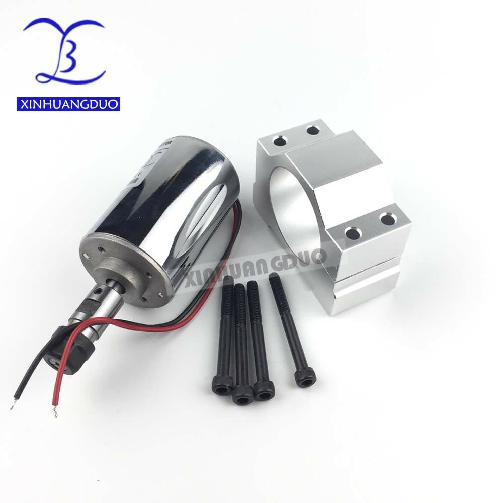 DC ER11 200W high speed dc spindle rush air cooled PCB spindle motor+1 bracket