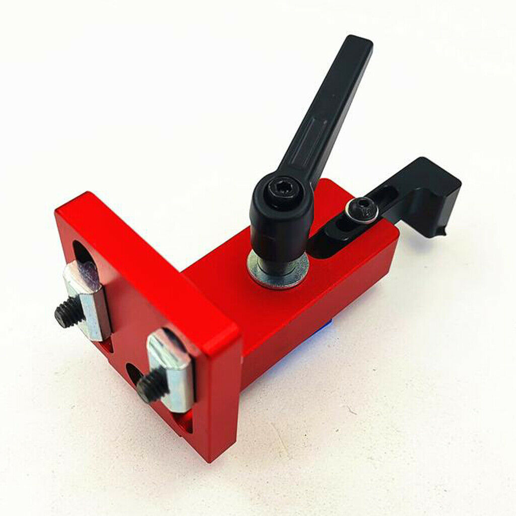 2pcs Miter Track Stop T-Slot T-Tracks for 30, 45 Types Woodworking DIY Table Saw