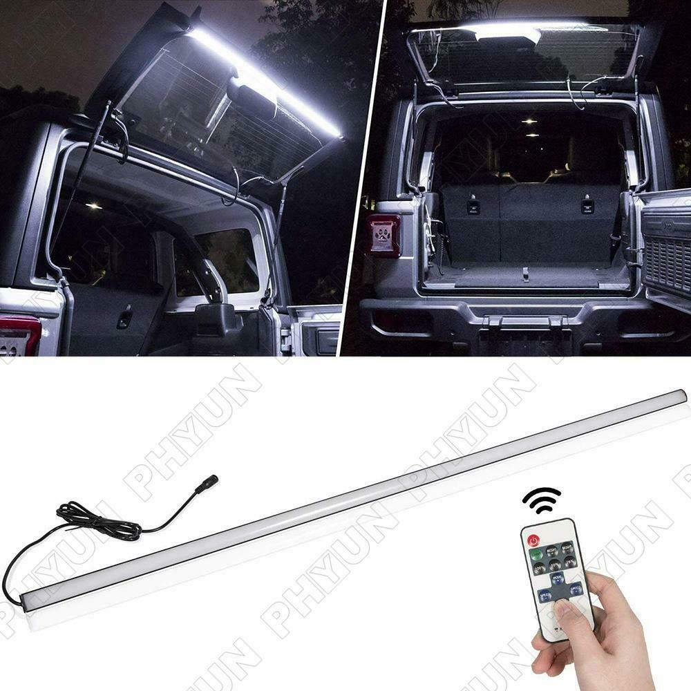 LED Rear Tailgate Glass Gate Hatch Dome Light Bar For 2018-2020 Jeep Wrangler JL