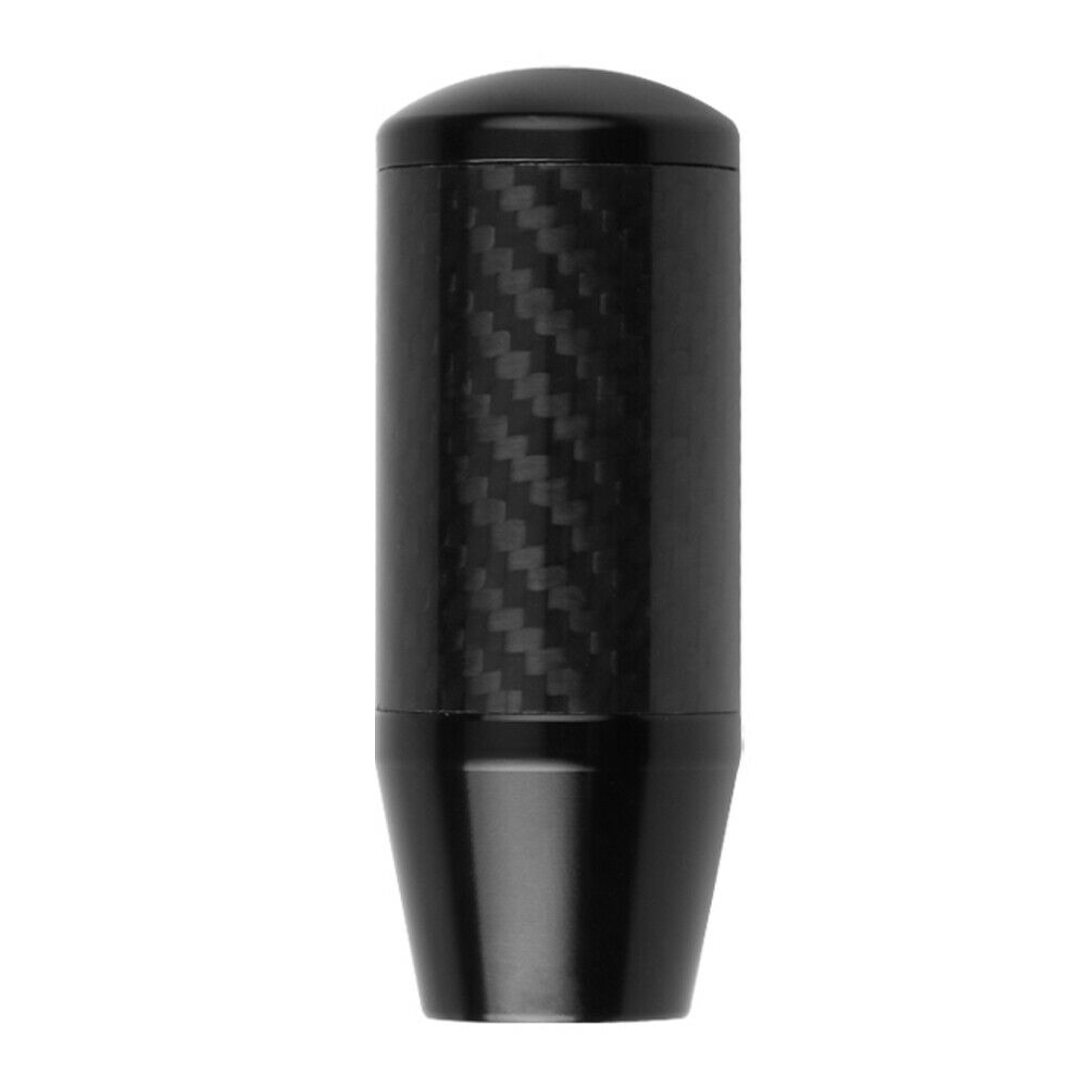 Carbon Fiber Gear Shift Knob Universal Automobile Shifter Lever Stick Knob @