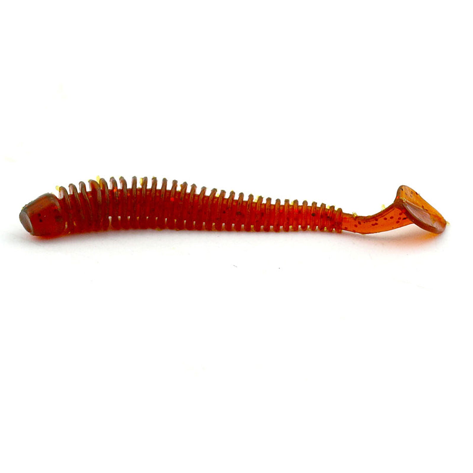 Lot 50pc Soft Plastic Lures Fishing Bait Single tail capuchin maggot Soft Tackle
