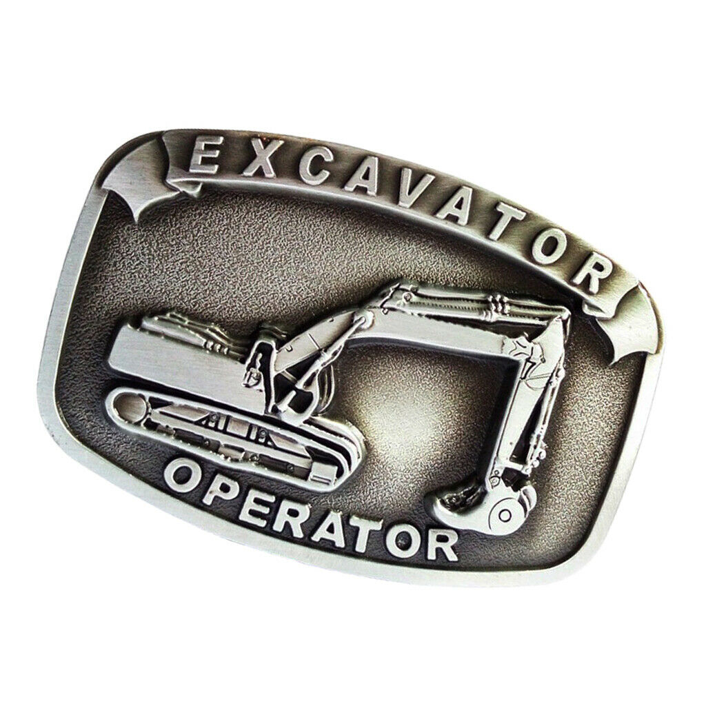 Latest Western Alloy Belt Buckle with Excavator Pattern for Mens Belt Buckle