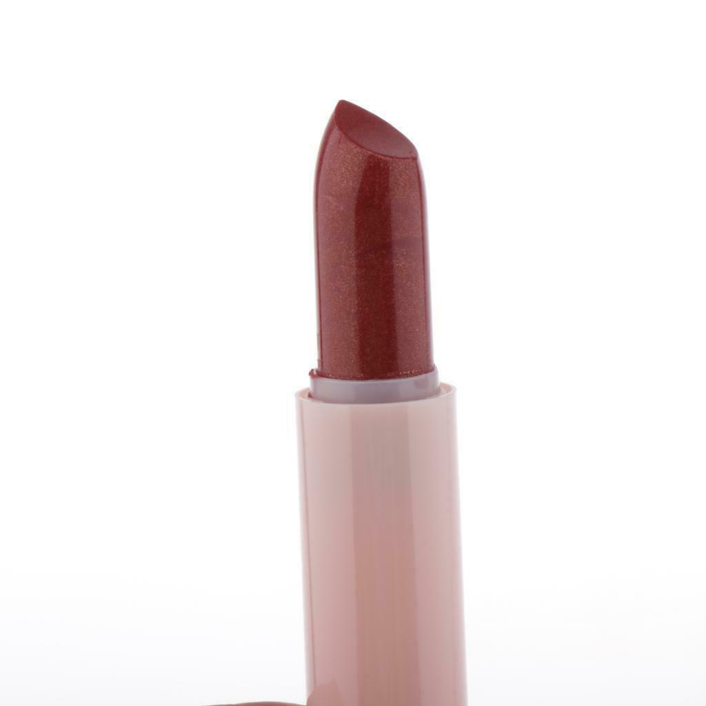 Long Lasting Matte Lipstick Makeup Cosmetics Moisturizing Smooth Lip Stick Shiny