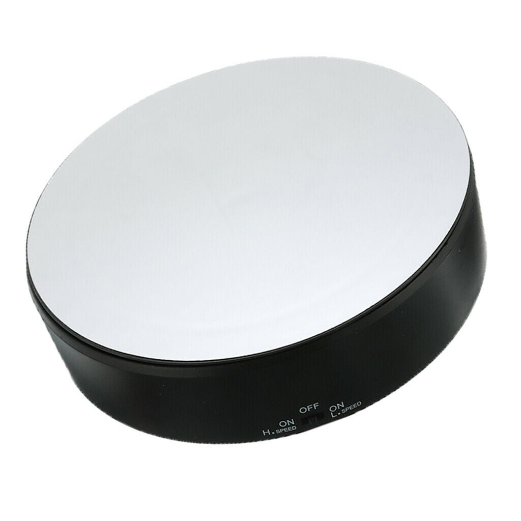 Rotating Display Stand, 360 Degree Electric Rotating Product Display Turntable