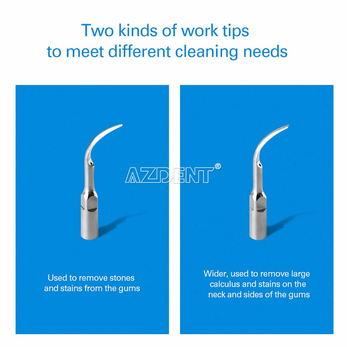 Dental Ultrasonic Tooth Cleaner 3 Modes Waterless Electric Scaler Home Portable
