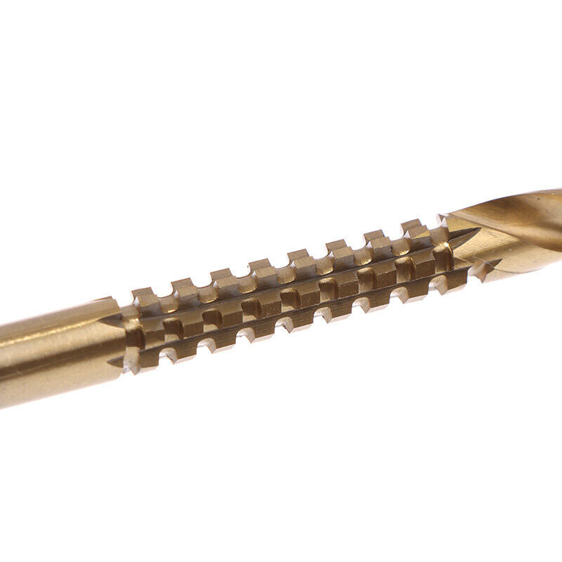 6Pcs Cobalt Left Hand Drill Bit Set Screw Metric Composite Tap Drill Bit WF