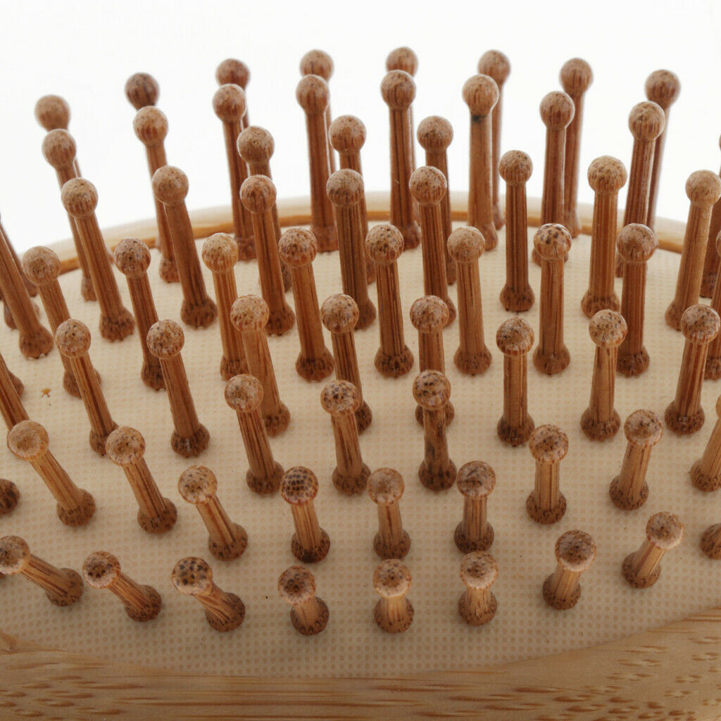 Anti-Static Wood Hair Brush For Long Curly Dry Wet Hair