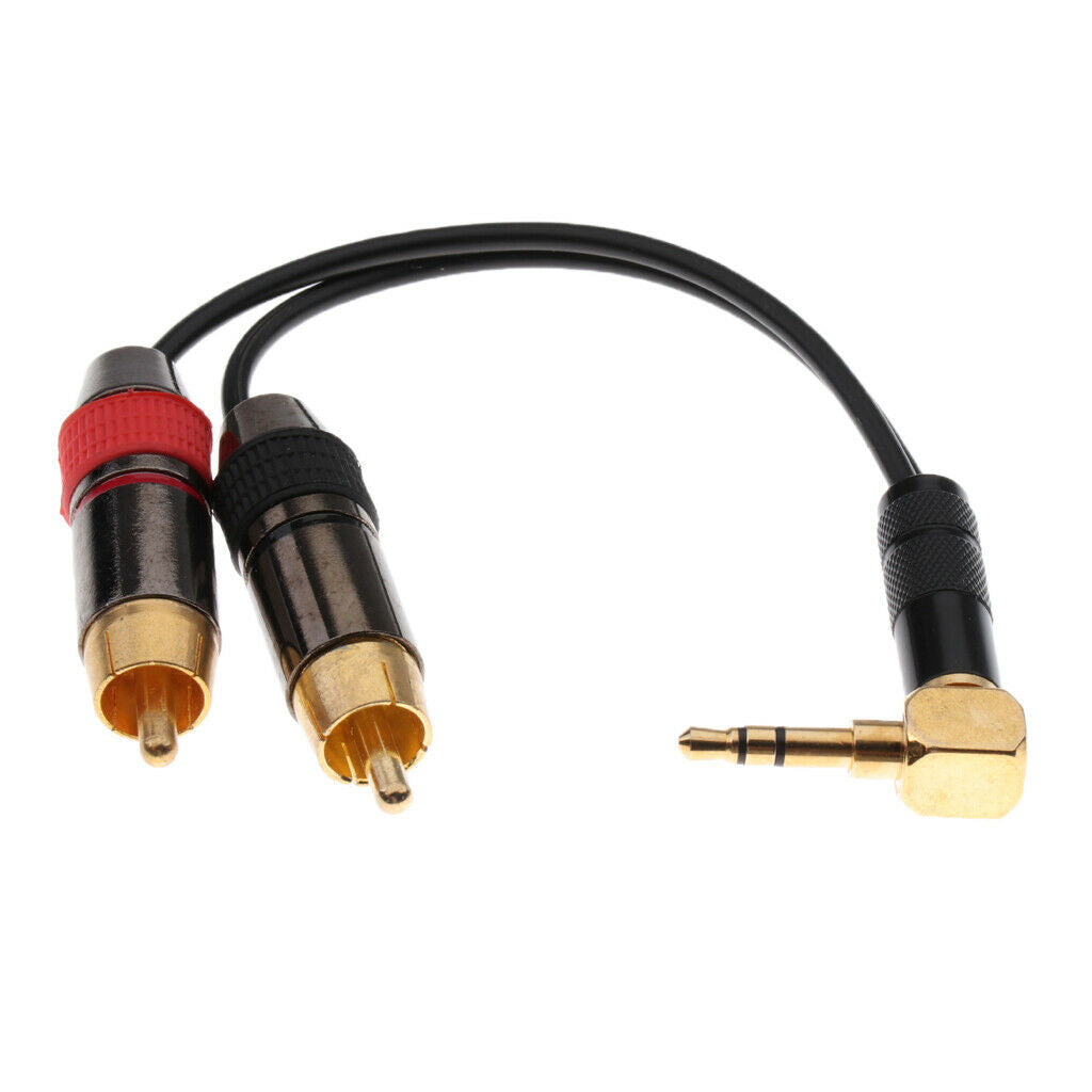 3.5 Mm Adapter Cable 3.5 Mm 90 Â° Angle Plug to XLR Plug