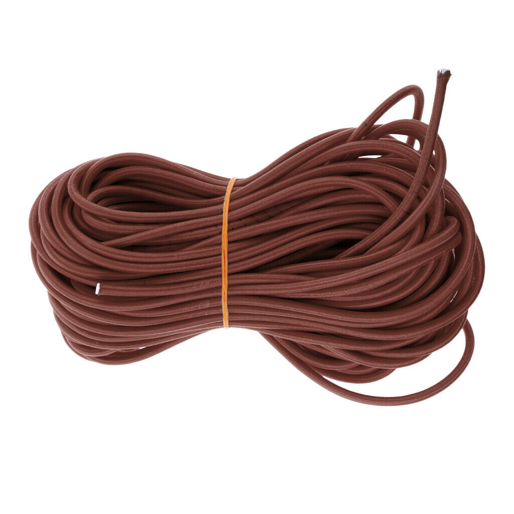 Heavy Duty Strong Round Elastic Bungee Rope Shock Cord Tie Down 5mm 10m