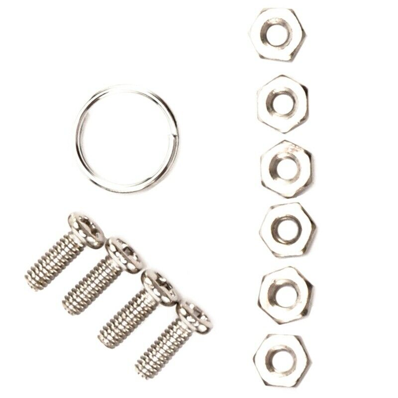 1/10 Rc Rock Cler Metal Tow Shackle Trailer Hook For Axial Scx10 90046 Tamiya B2