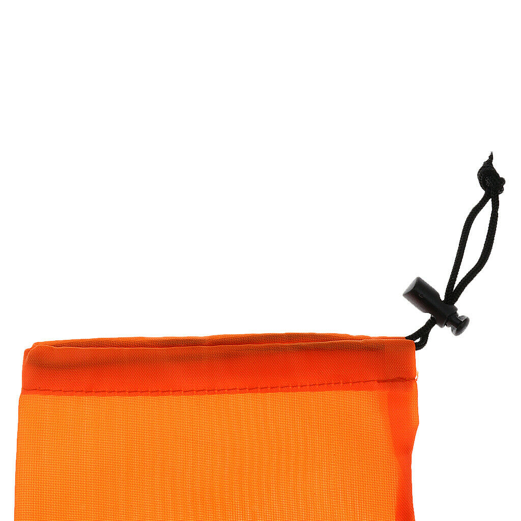 2X Outdoor Camping Tent Pegs Nails Stake Storage Drawstring Bag Case Pouch M