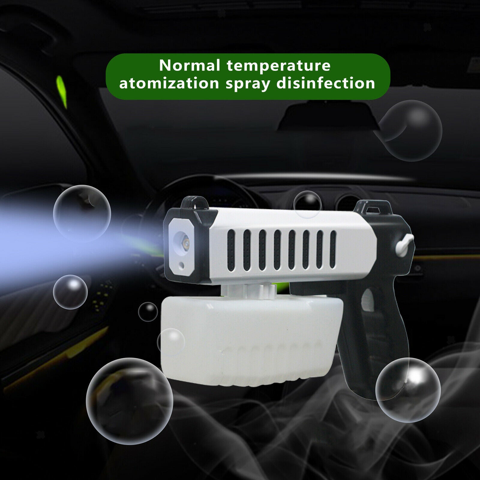 800ml Cordless USB Nano Steam Sprayer Sanitizer Handheld Disinfection Fogger