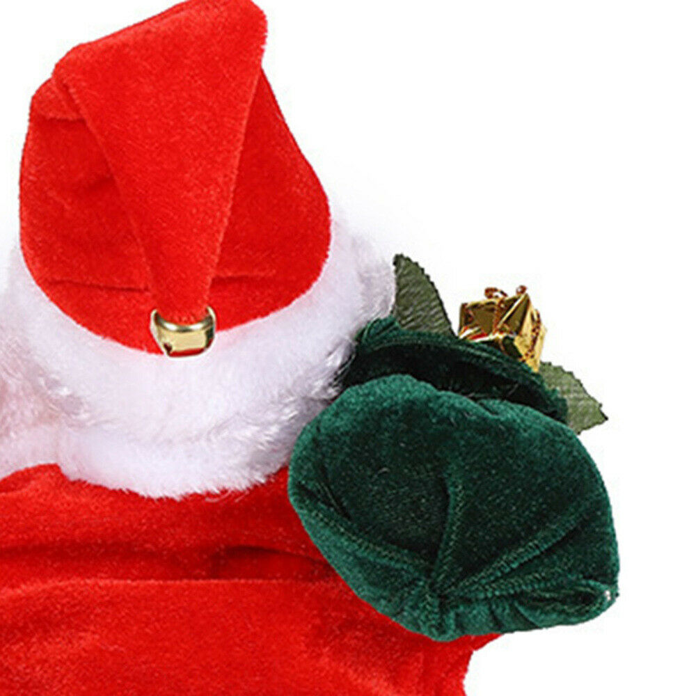 Electric Santa Claus Toys Christmas Santa Xmas Ornament Decoration Gifts