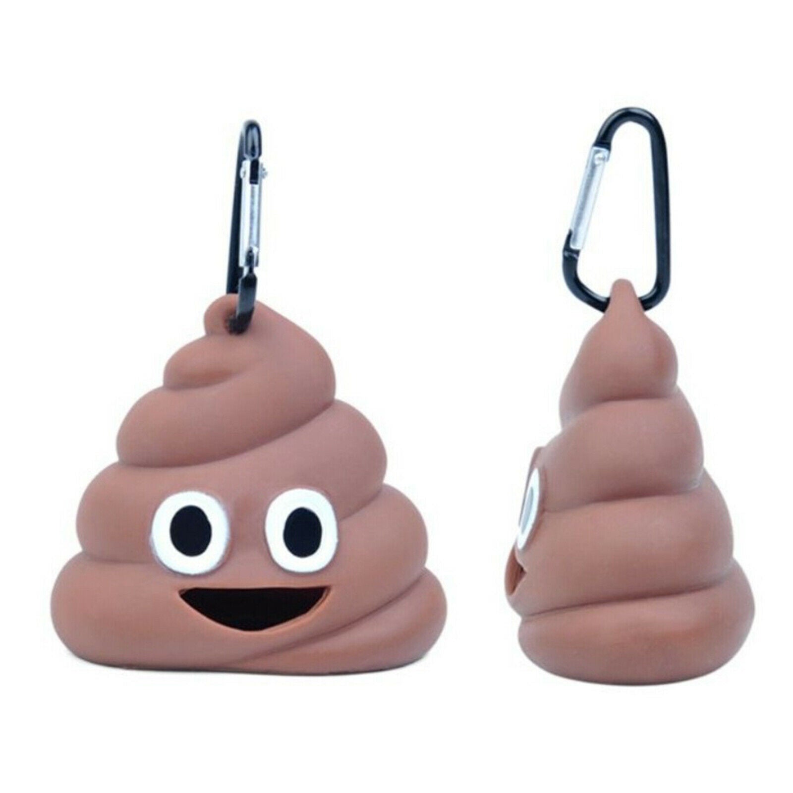 Silicone Pet Waste Bag Dispenser Cute Funny Holder Poo Distributor Carrier