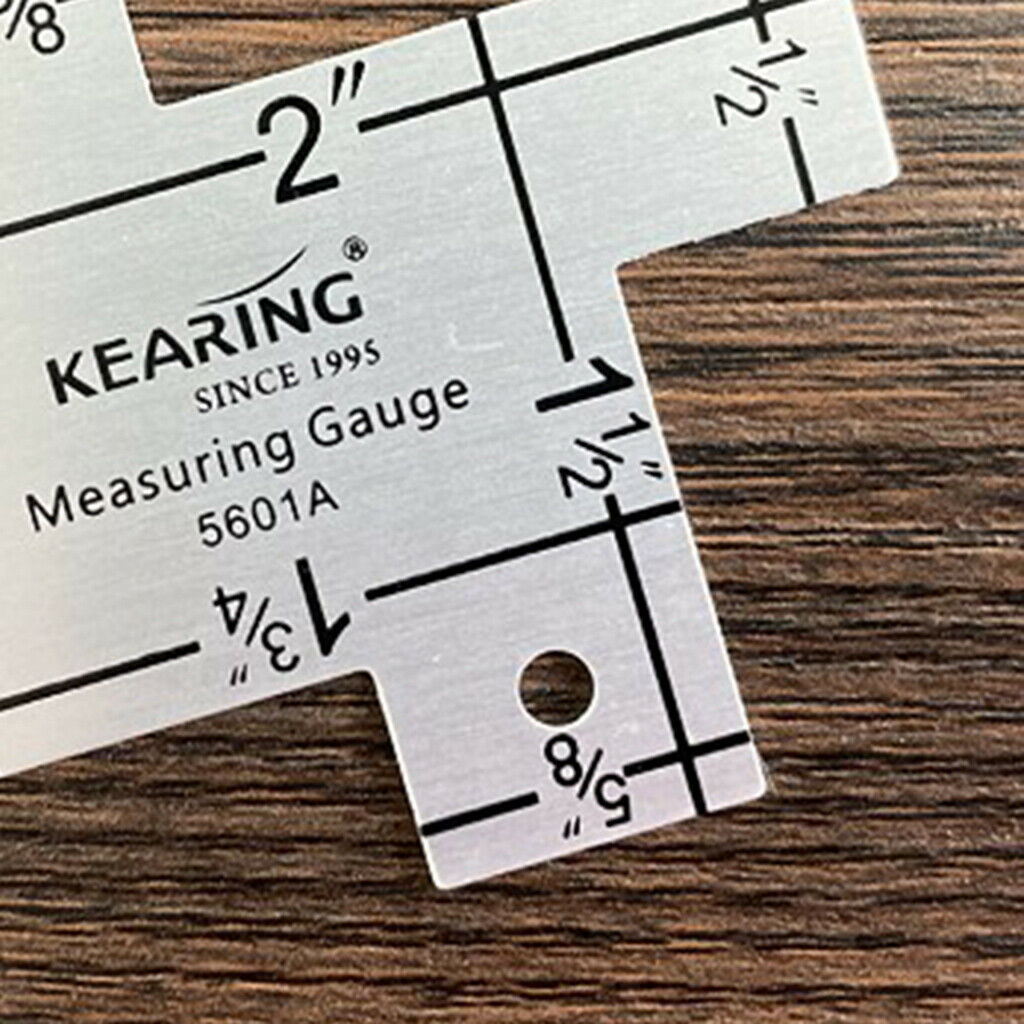2'' Mini Metal Hemline Measuring Gauge DIY Sewing Quilting Garment Measurement